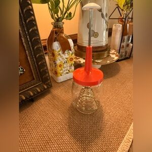 vintage kitchen Federal Housewares whisk beater mixer jar~retro 1950s-1960s